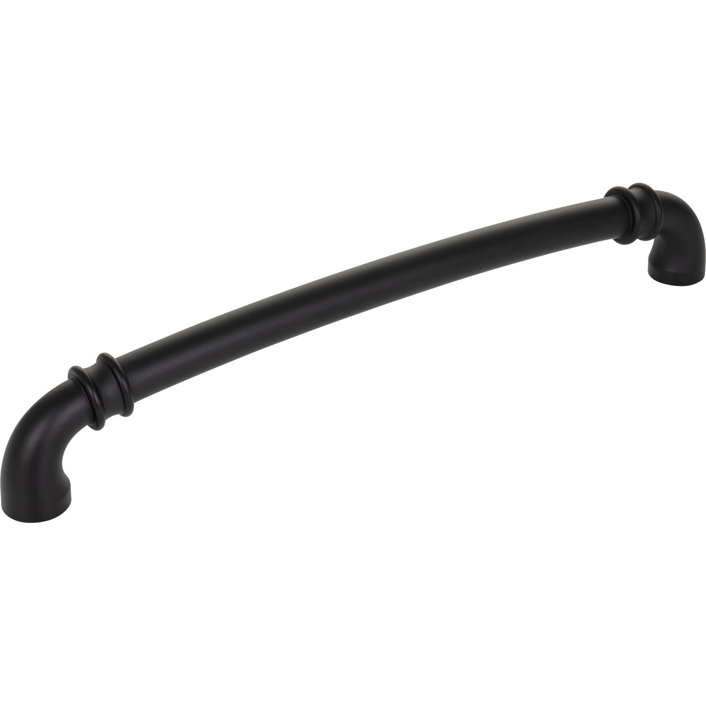 JEFFREY ALEXANDER 445-12MB Marie 12" Center-to-Center Appliance Pull - Matte Black