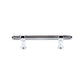 TOP KNOBS TK197PC Luxor 3 3/4" Center to Center Bar Pull - Polished Chrome