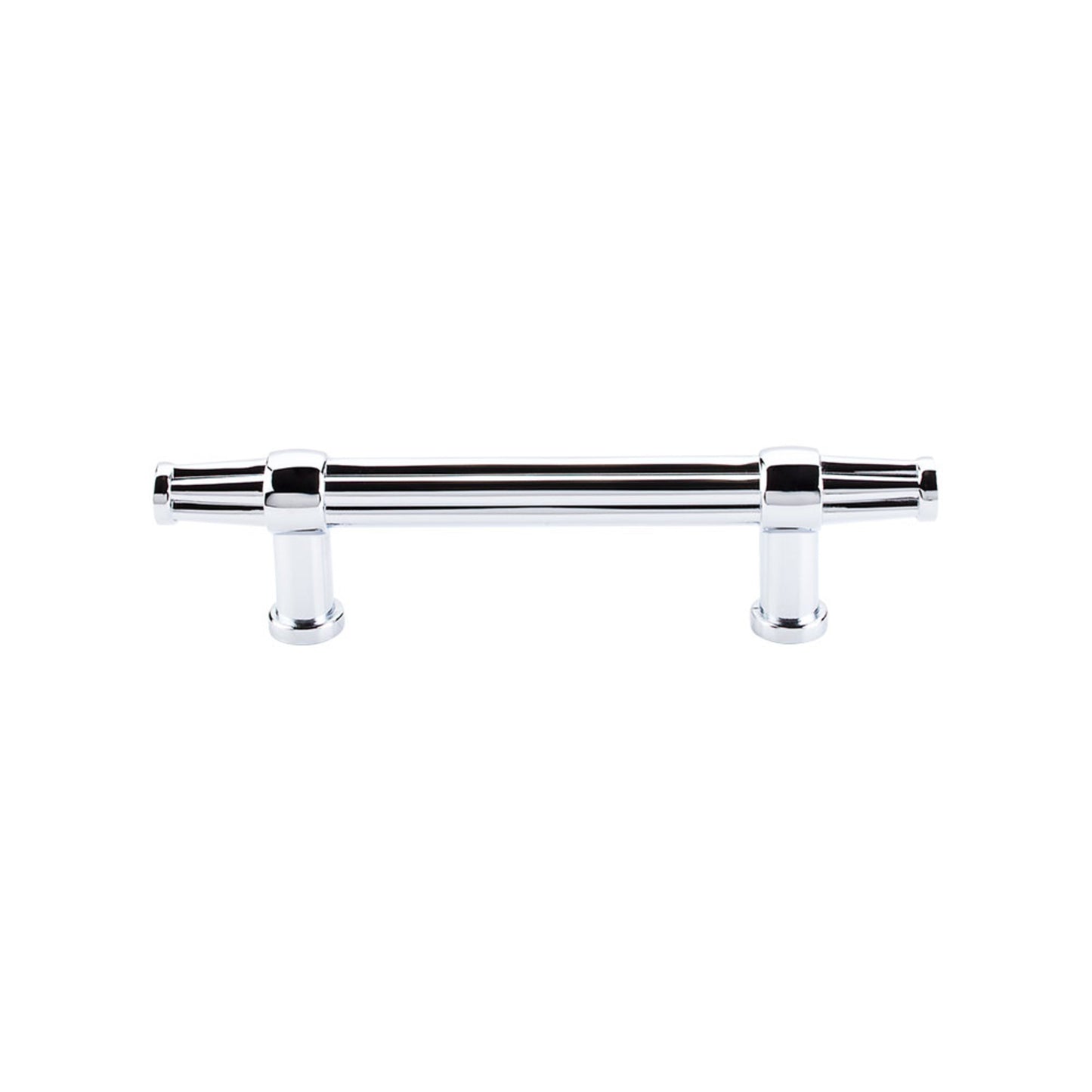 TOP KNOBS TK197PC Luxor 3 3/4" Center to Center Bar Pull - Polished Chrome