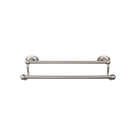 TOP KNOBS ED11BSNC TOP BATH (R) Edwardian Bath Double 32 1/2" Wall Mounted Towel Bar - Brushed Satin Nickel