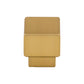 TOP KNOBS TK32HB Tapered 1" Length Square Knob - Honey Bronze