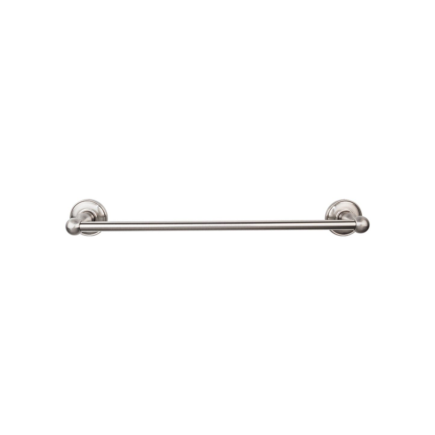 TOP KNOBS ED8BSND TOP BATH (R) Edwardian Bath Single 26 1/2" Wall Mounted Towel Bar - Brushed Satin Nickel