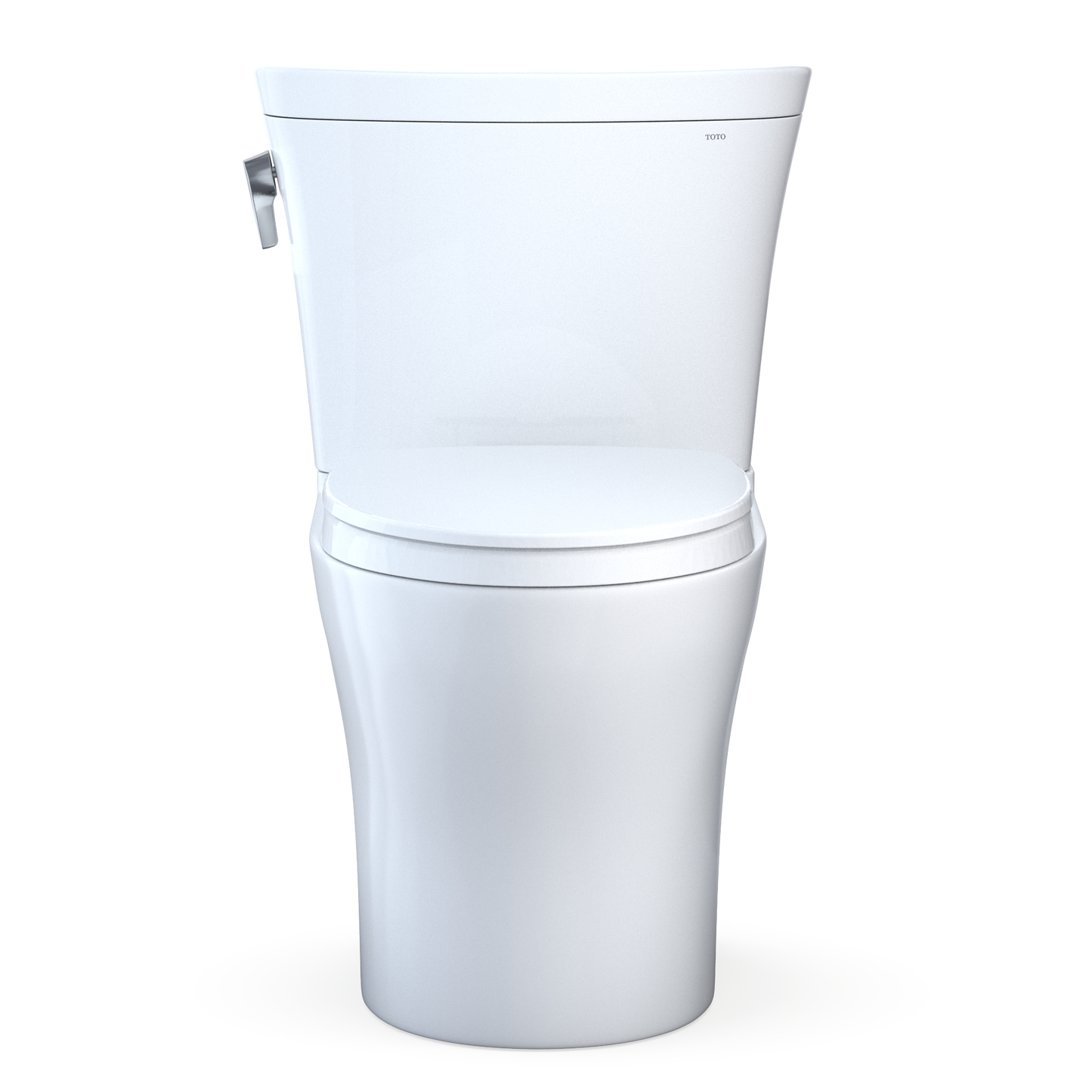 TOTO MS448124CEMFGN#01 Aquia Iv Arc Two-Piece Elongated Dual Flush 1.28 And 0.9 Gpf Universal Height Toilet With Cefiontect -