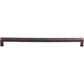 TOP KNOBS M1837 Square Bar 12" Center to Center Bar Pull - Tuscan Bronze