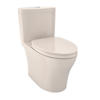 TOTO MS446124CEMFGN#12 Aquia Iv Two-Piece Elongated Dual Flush 1.28 And 0.9 Gpf Universal Height Toilet With Cefiontect - Sedona Beige