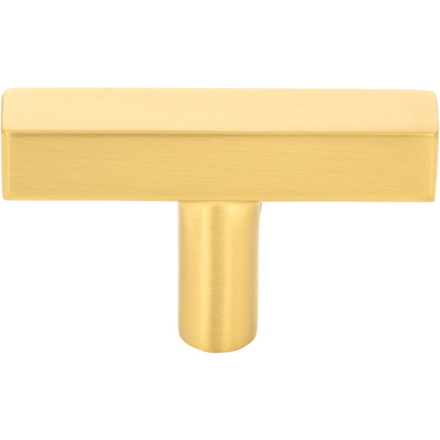 JEFFREY ALEXANDER 845T-BG Dominique 2" Length Bar Knob - Brushed Gold