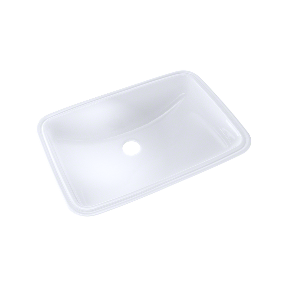 TOTO LT542G#01 19" X 12-3/8" Rectangular Undermount Bathroom Sink With Cefiontect - Cotton White