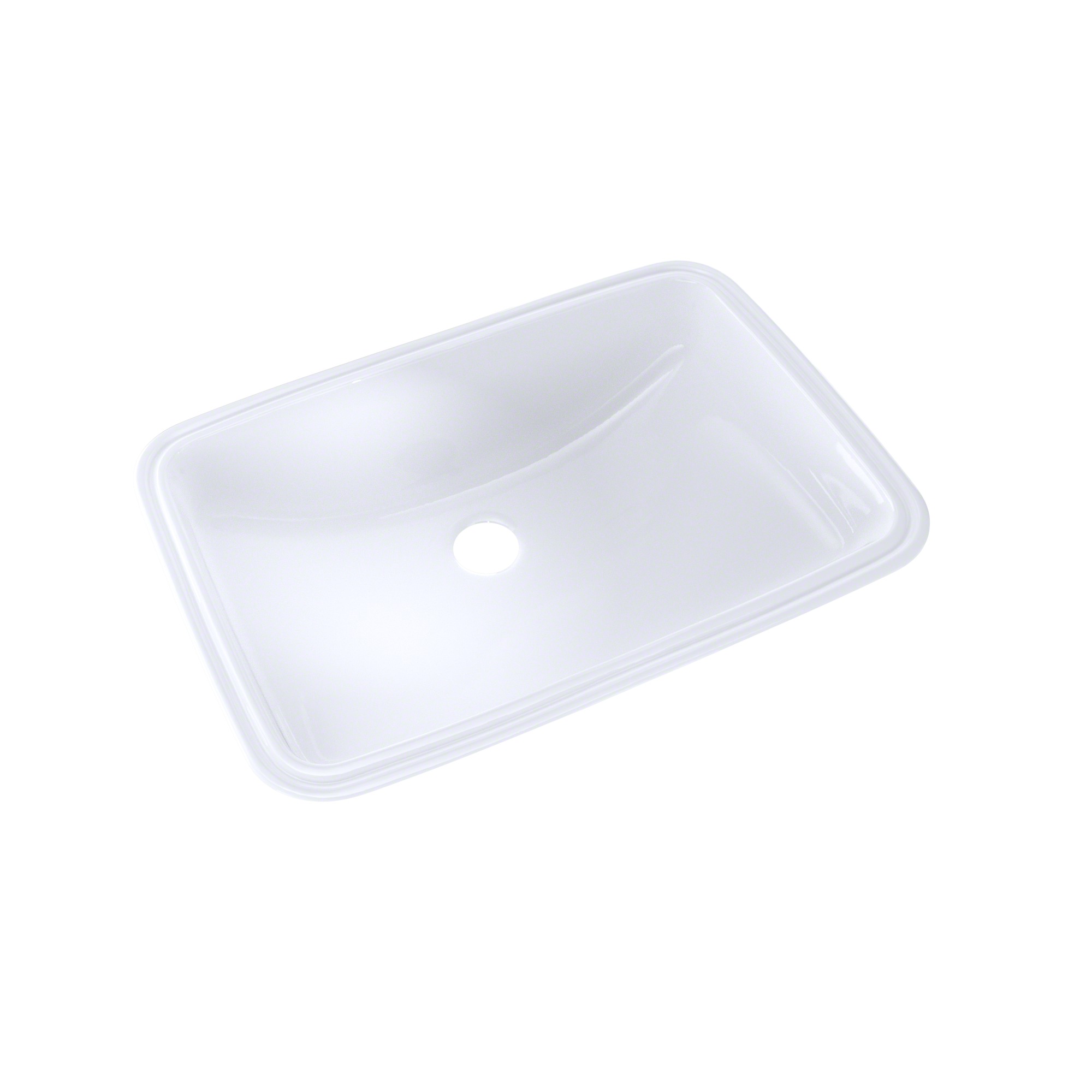 TOTO LT542G#01 19" X 12-3/8" Rectangular Undermount Bathroom Sink With Cefiontect - Cotton White