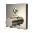 TOTO TBV02405U#PN Square Thermostatic Mixing Valve With One-Function Shower Trim - Polished Nickel