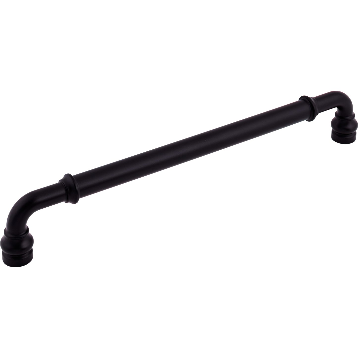 TOP KNOBS TK889BLK Brixton 12" Center to Center Appliance Pull - Flat Black