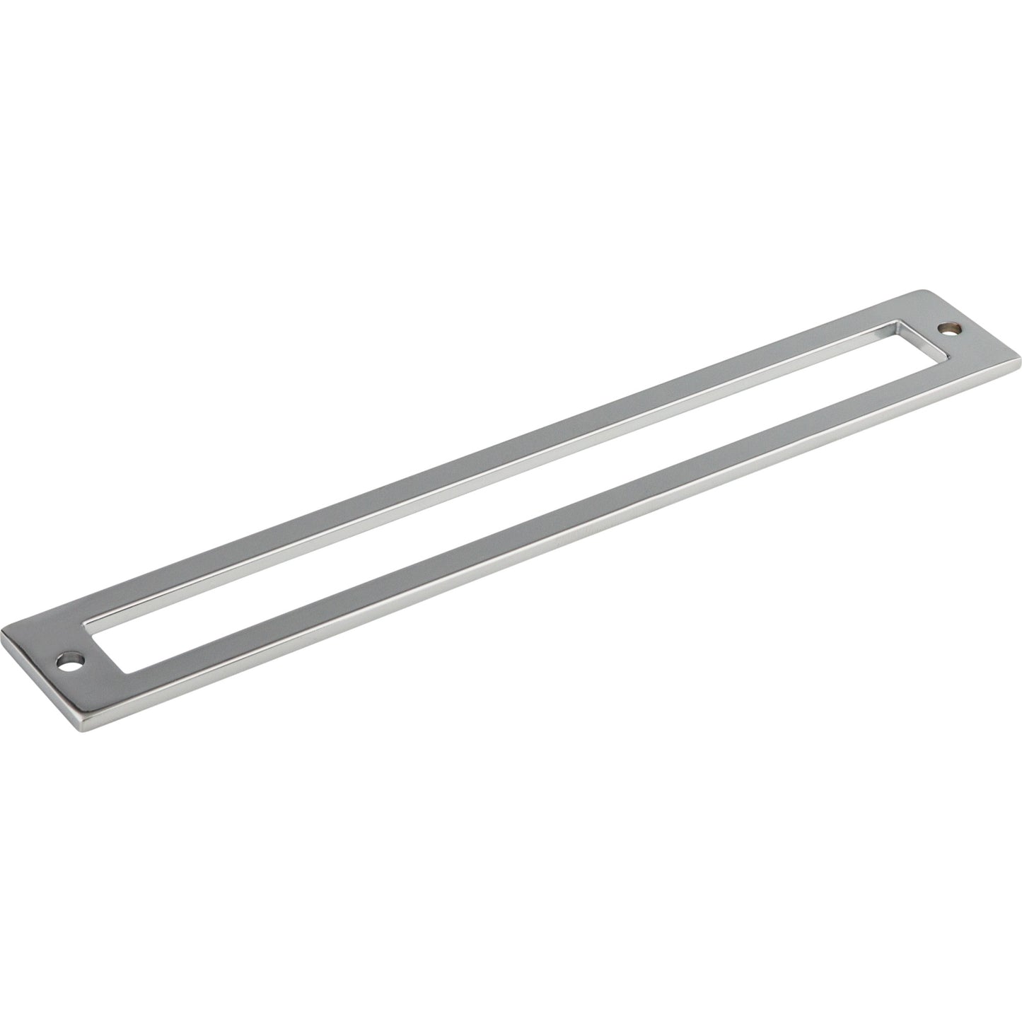 TOP KNOBS TK927PC Hollin Pull Backplate - Polished Chrome