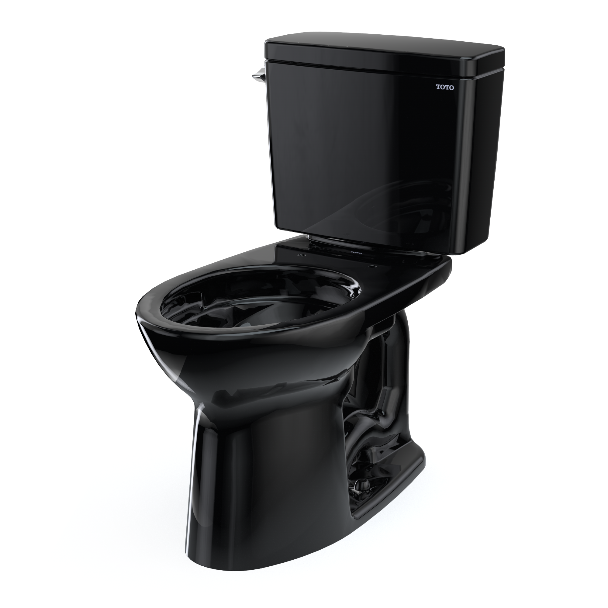 TOTO CST776CS#51 Drake Two-Piece Elongated 1.6 Gpf Tornado Flush Toilet - Ebony