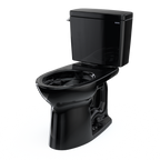 TOTO CST776CE#51 Drake Two-Piece Elongated 1.28 Gpf Tornado Flush Toilet - Ebony