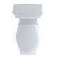 TOTO CST404CUFG#11 Promenade II 1G Two-Piece Elongated 1.0 GPF Universal Height Toilet with CEFIONTECT , Colonial White