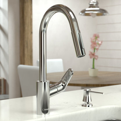 HANSGROHE 04505000 Focus HighArc Kitchen Faucet, 2-Spray Pull-Down, 1.75 GPM - Chrome