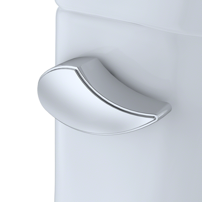 TOTO MS644124CEFG#01 Carolina Ii One-Piece Elongated 1.28 Gpf Universal Height Toilet With Cefiontect And Ss124 Softclose Seat - Cotton White
