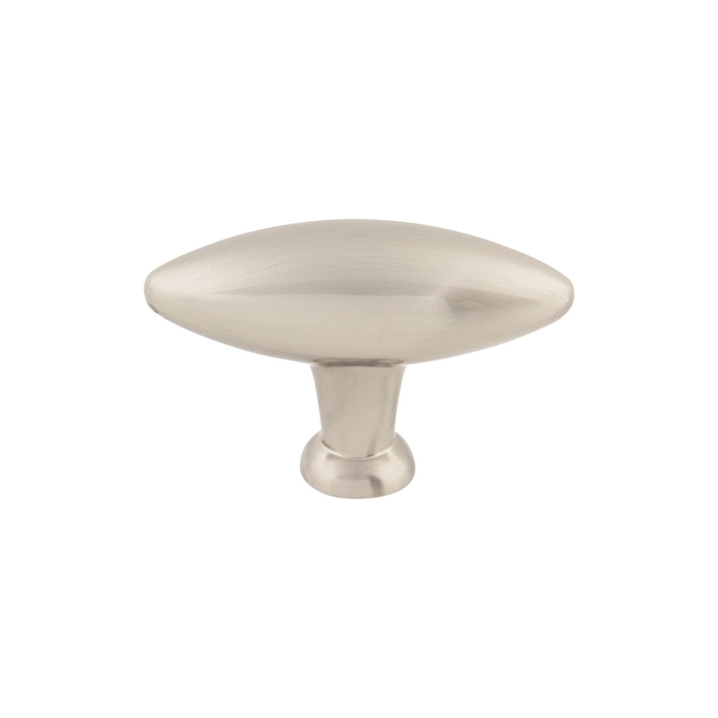 TOP KNOBS TK381BSN Shrewsbury Small 2 5/16" Length Bar Knob - Brushed Satin Nickel