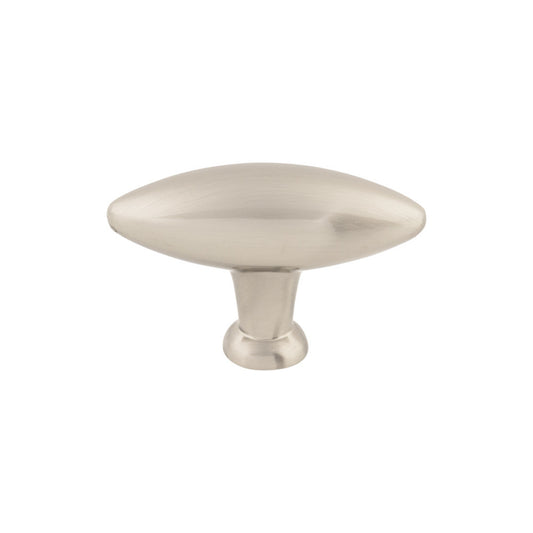 TOP KNOBS TK381BSN Shrewsbury Small 2 5/16" Length Bar Knob - Brushed Satin Nickel