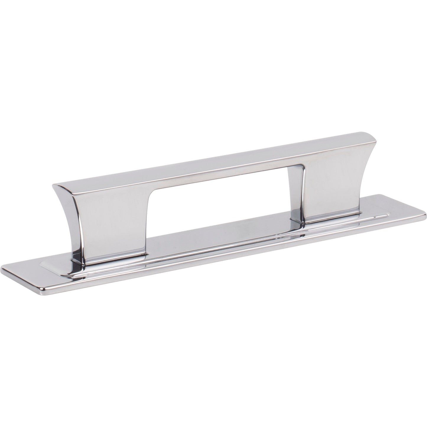 ATLAS A6002-CH Zander 3 3/4" Center to Center Bar Pull - Polished Chrome