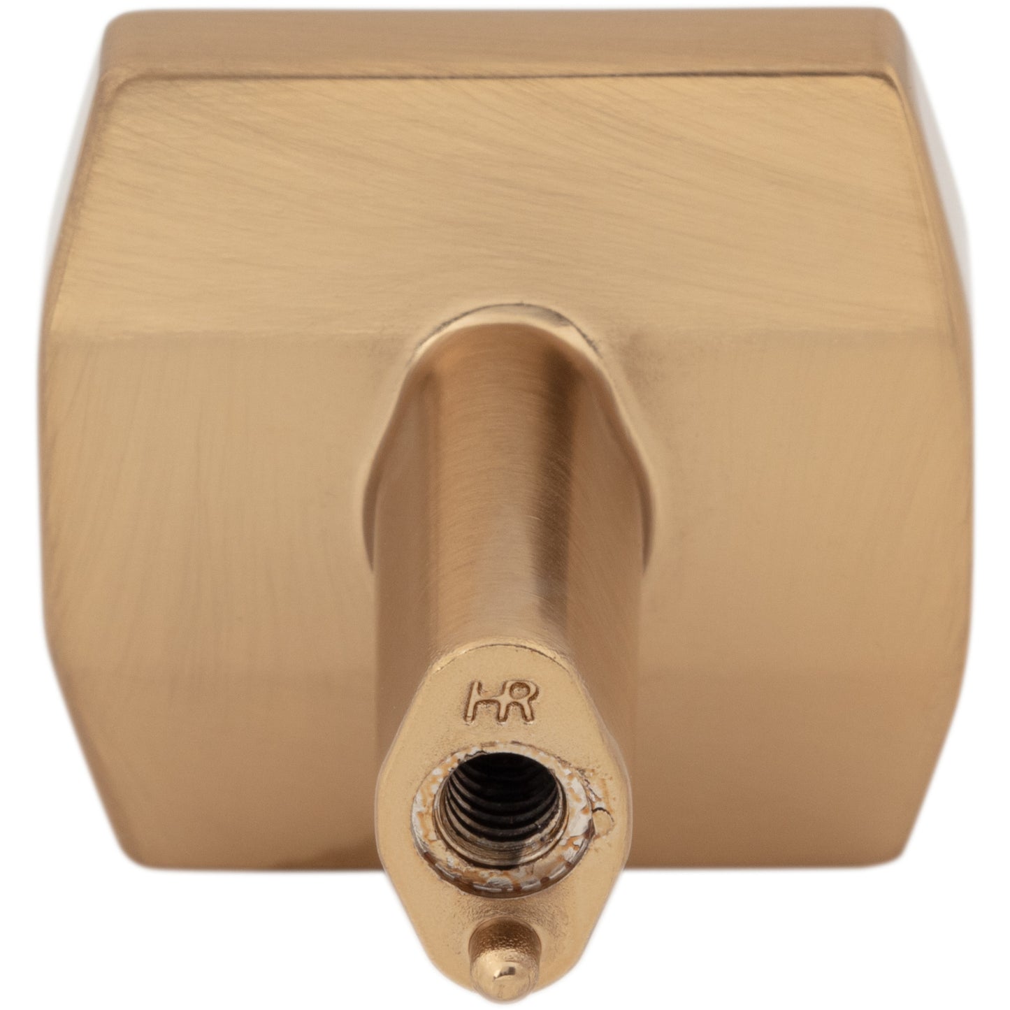 ELEMENTS 641SBZ William 1-1/4" Length Square Knob - Satin Bronze