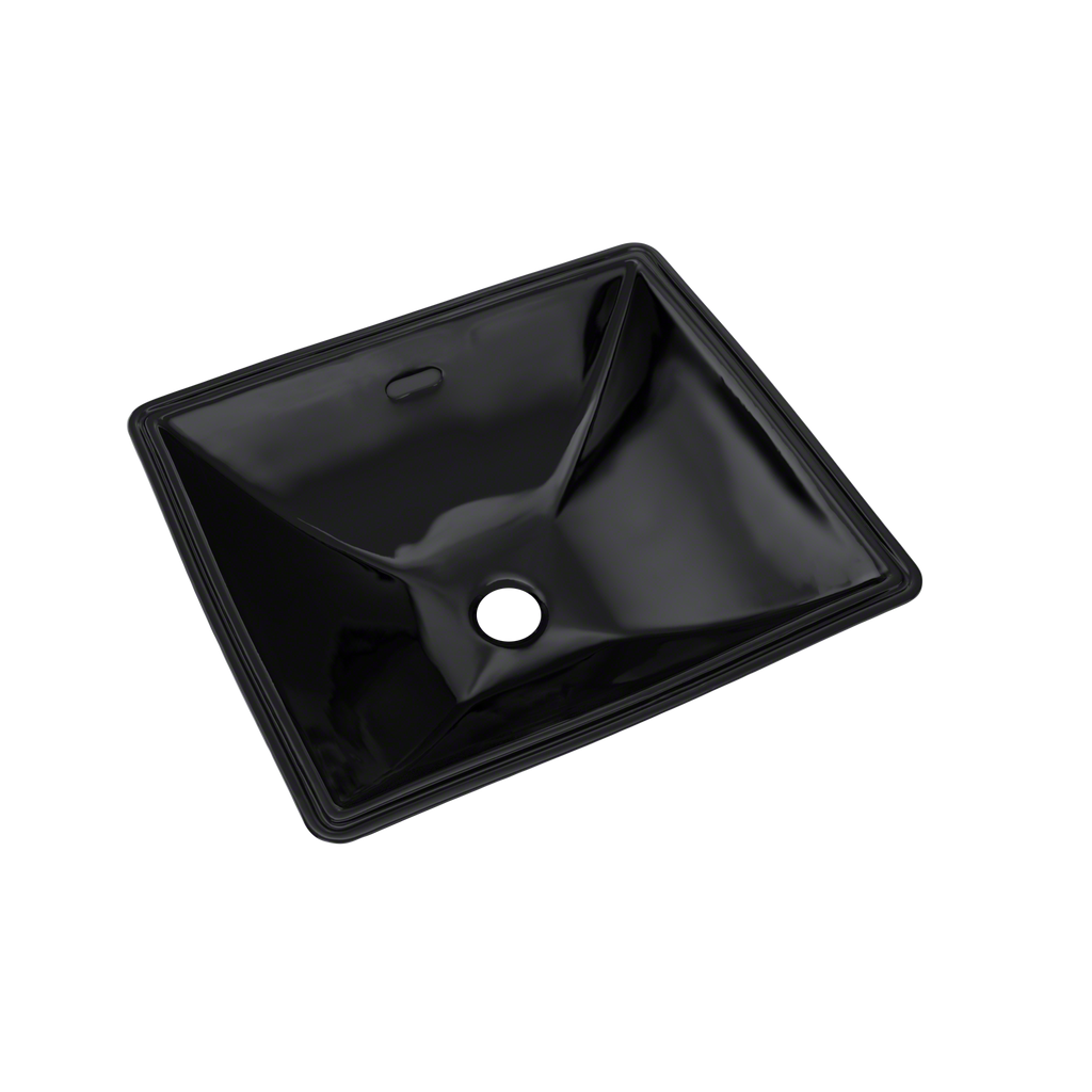 TOTO LT624#51 Legato Rectangular Undermount Bathroom Sink - Ebony