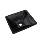 TOTO LT624#51 Legato Rectangular Undermount Bathroom Sink - Ebony