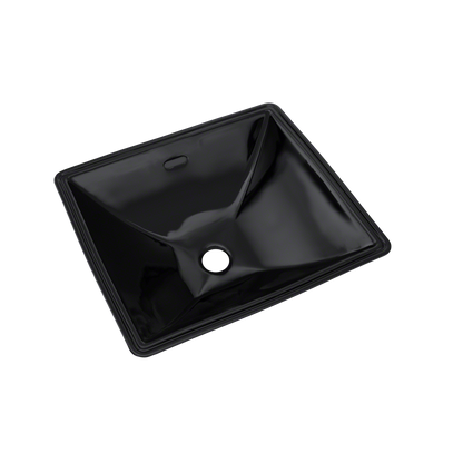 TOTO LT624#51 Legato Rectangular Undermount Bathroom Sink - Ebony