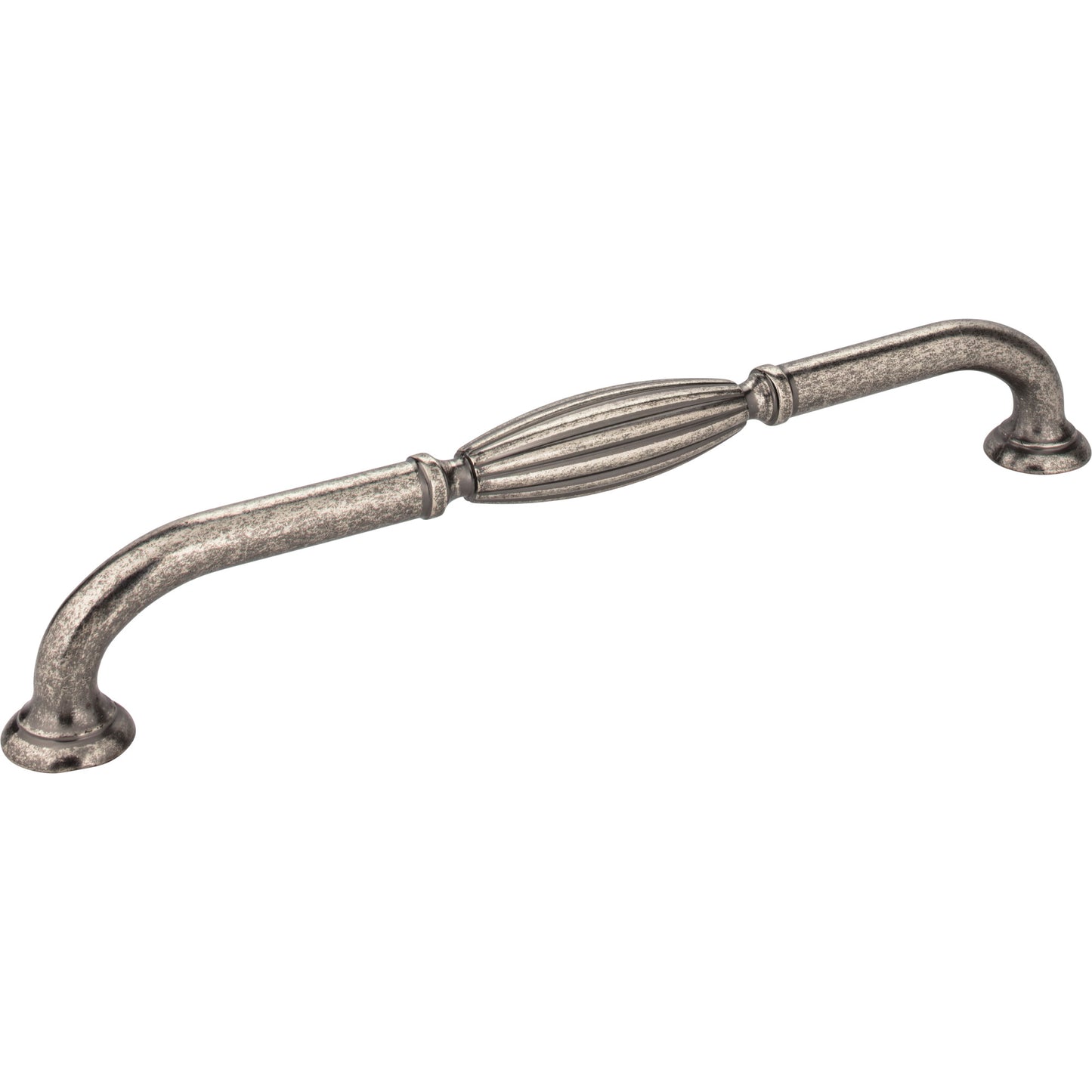 JEFFREY ALEXANDER Z718-12BNMDL Glenmore 12" Center-to-Center Appliance Pull , Distressed Pewter