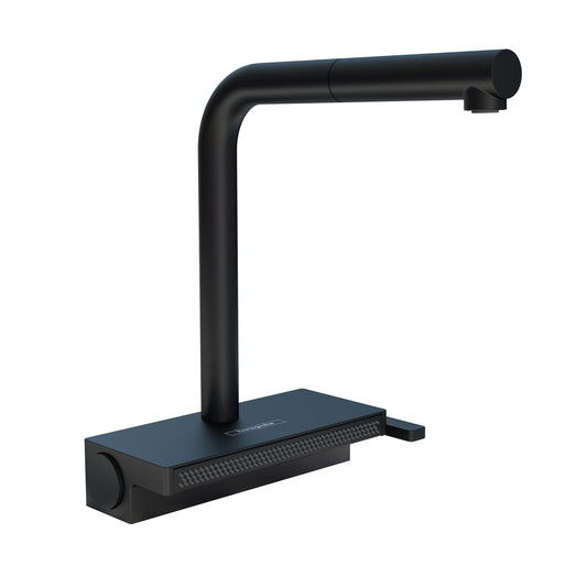 HANSGROHE 73836671 Aquno Select Kitchen Faucet, 2-Spray Pull-Out, 1.75 GPM in Matte Black