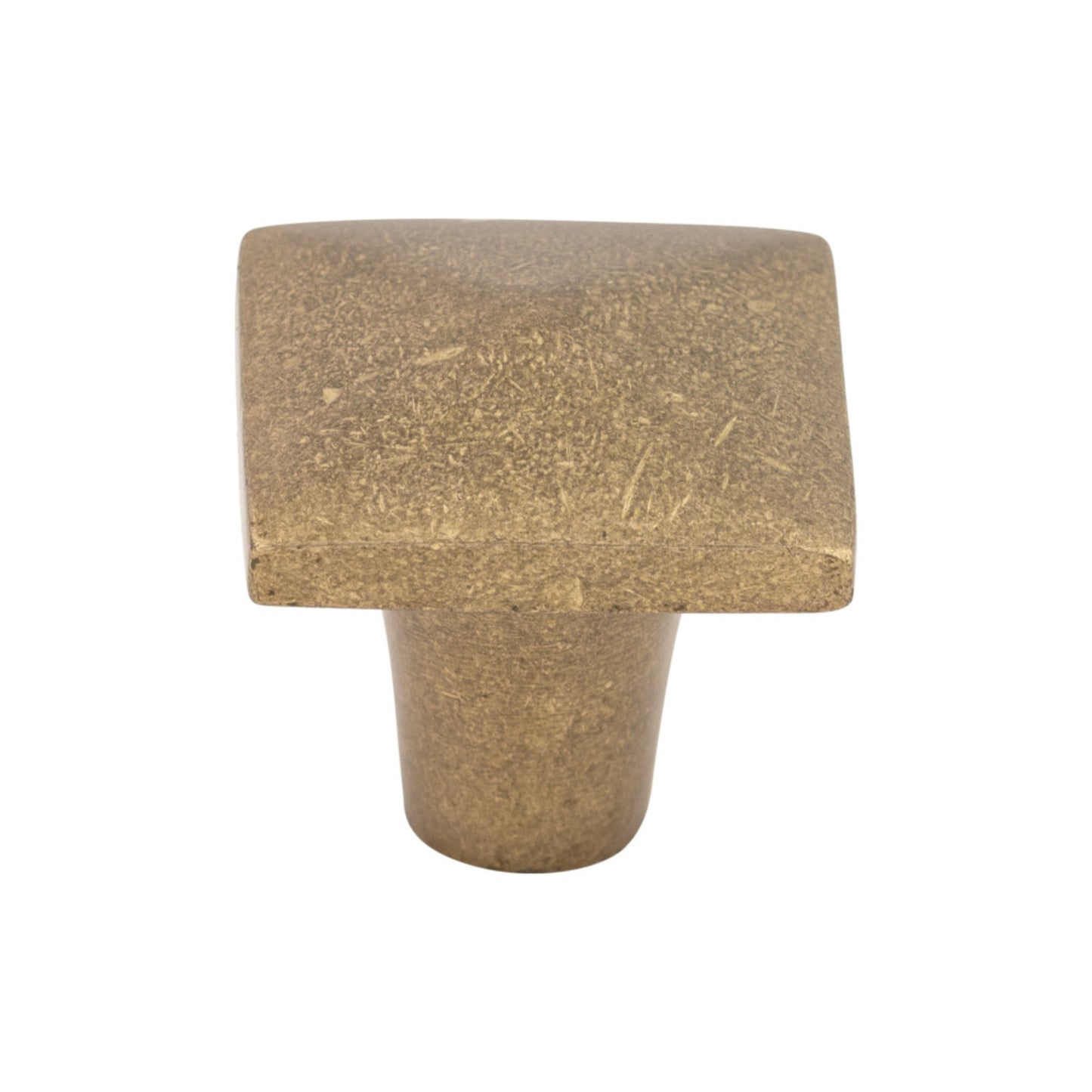 TOP KNOBS M1516 Aspen 1 1/4" Length Square Knob - Light Bronze