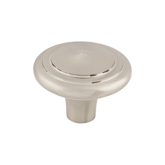 TOP KNOBS M2047 Aspen II Peak 2" Diameter Round Knob - Brushed Satin Nickel