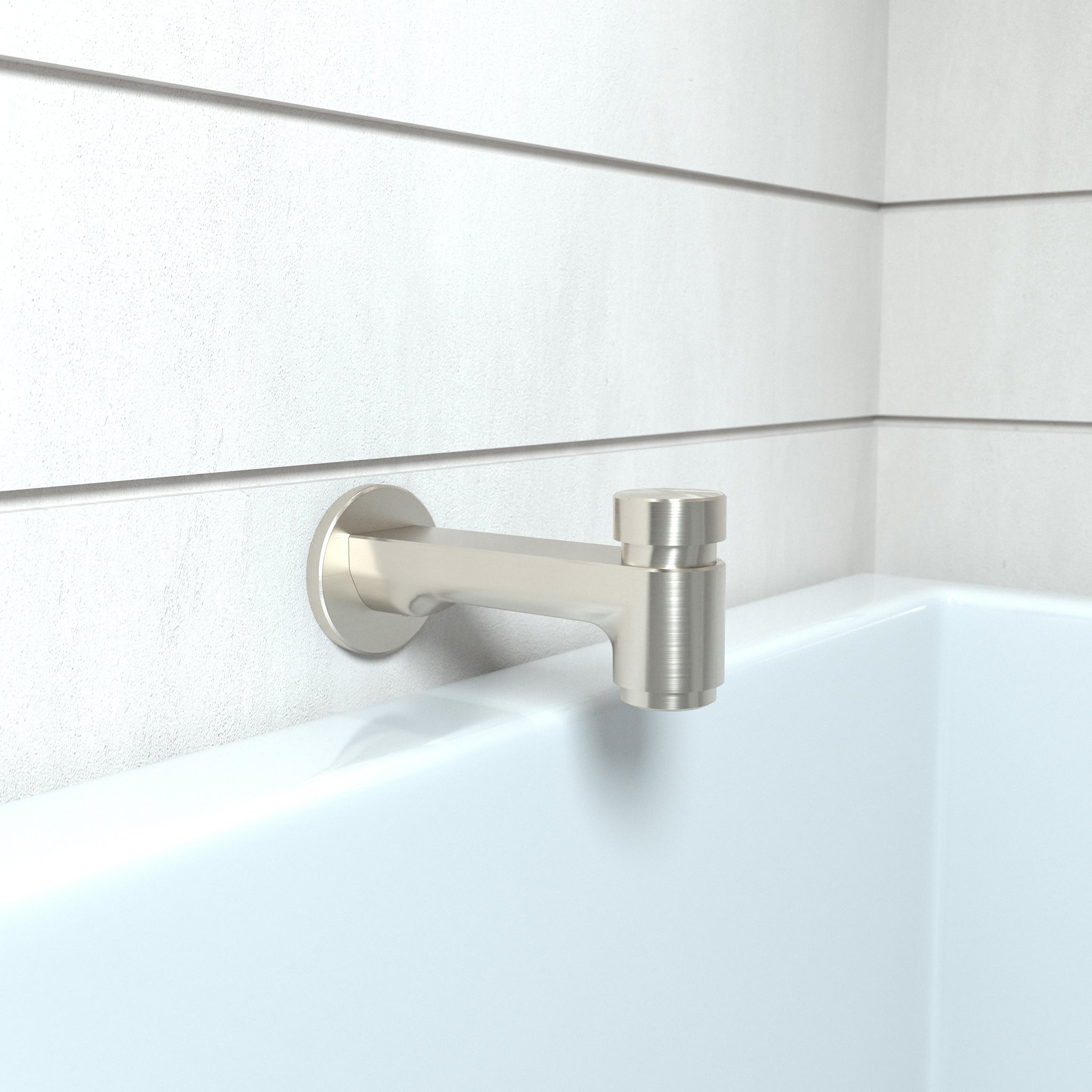 HANSGROHE 14414821 Metris S Tub Spout with Diverter - Brushed Nickel