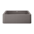 BLANCO 401900 Ikon Ikon SILGRANIT 33" Single Bowl Apron-Front Farmhouse Sink - Metallic Gray in Metallic Gray