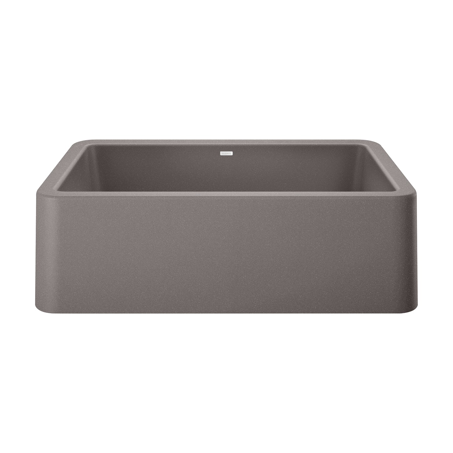 BLANCO 401900 Ikon Ikon SILGRANIT 33" Single Bowl Apron-Front Farmhouse Sink - Metallic Gray in Metallic Gray