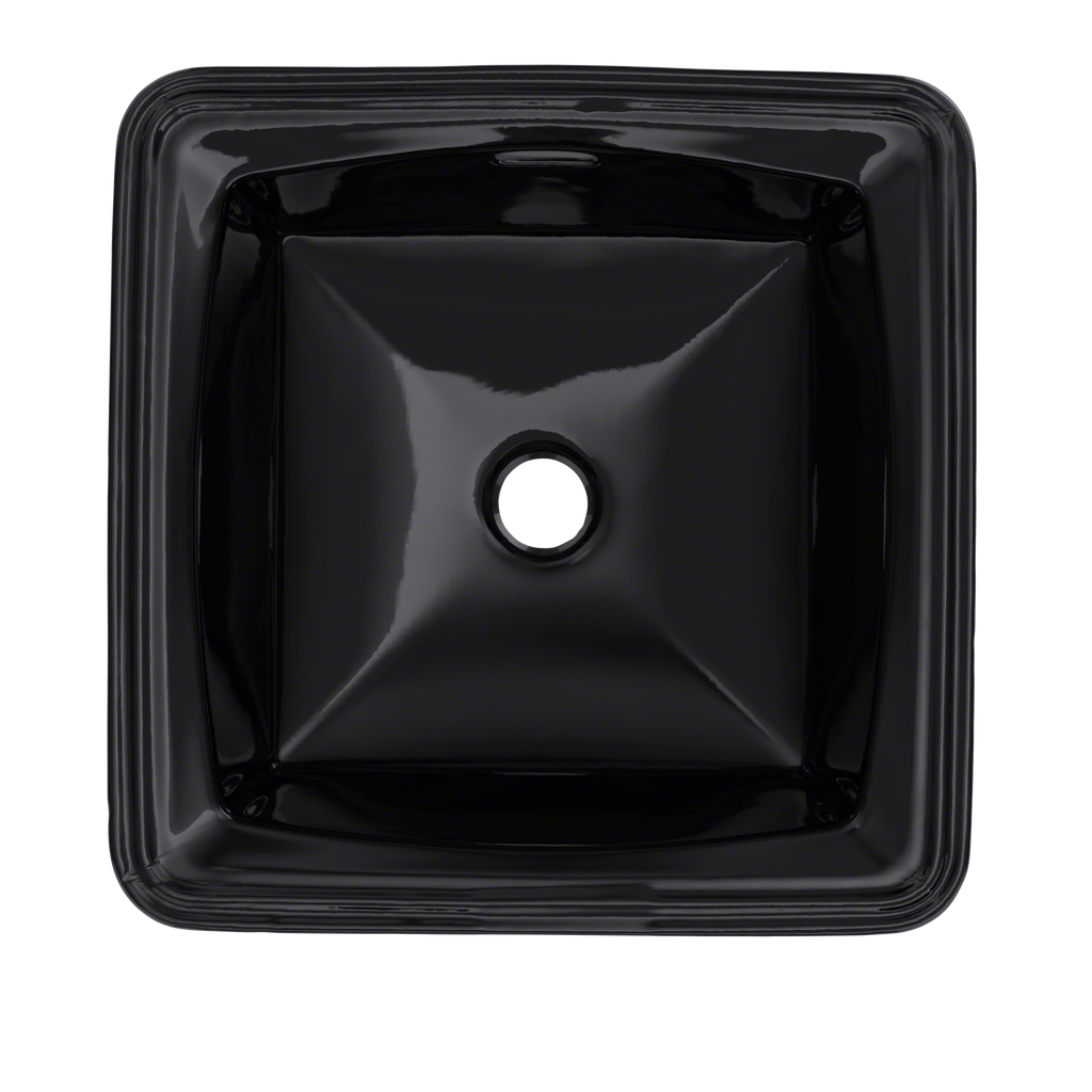 TOTO LT491#51 Connelly Square Undermount Bathroom Sink - Ebony