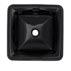 TOTO LT491#51 Connelly Square Undermount Bathroom Sink - Ebony