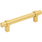 JEFFREY ALEXANDER 596BG Key Grande 96 mm Center-to-Center Bar Pull - Brushed Gold