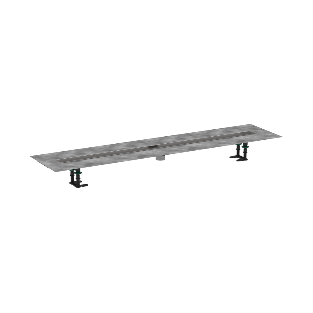 HANSGROHE 56015181 RainDrain 2" outlet 47 1/4" (1200mm) - Brushed Stainless Steel