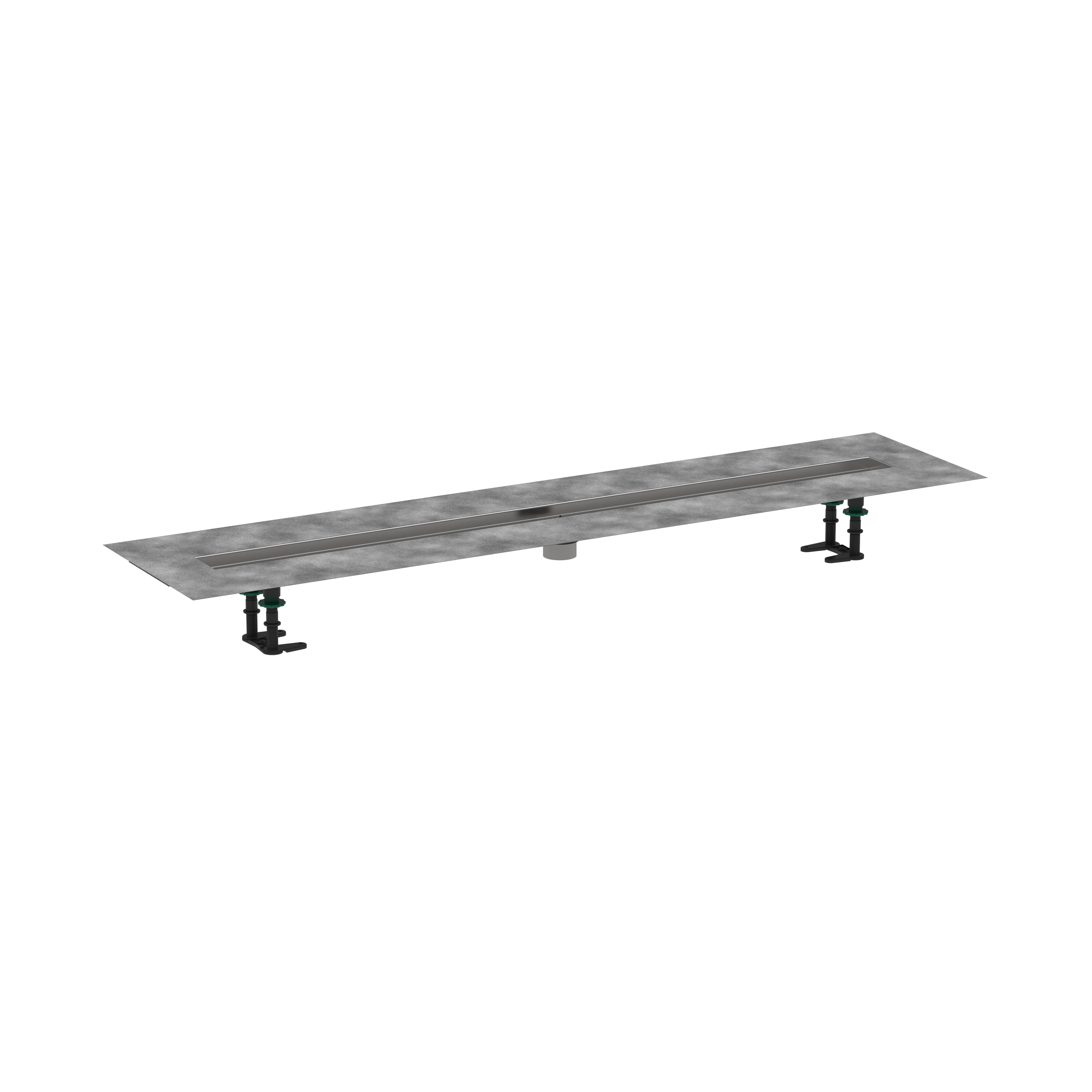 HANSGROHE 56015181 RainDrain 2" outlet 47 1/4" (1200mm) - Brushed Stainless Steel