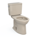 TOTO CST776CSFG#03 Drake  Two-Piece Elongated 1.6 Gpf Universal Height Tornado Flush Toilet With Cefiontect - Bone