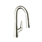HANSGROHE 72815831 Talis S Prep Kitchen Faucet, 2-Spray Pull-Down, 1.75 GPM - Polished Nickel