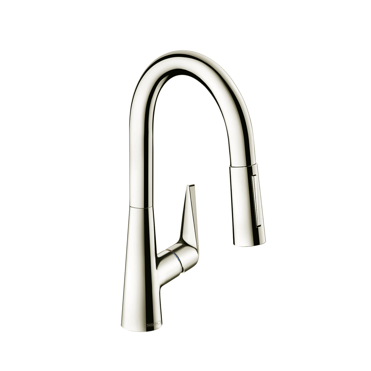HANSGROHE 72815831 Talis S Prep Kitchen Faucet, 2-Spray Pull-Down, 1.75 GPM - Polished Nickel