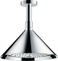 AXOR 26022001 Showers/Front Showerhead 240 2-Jet with Ceiling Connector, 2.5 GPM - Chrome