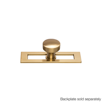 TOP KNOBS TK901HB Kinney 1 1/4" Diameter Round Knob - Honey Bronze
