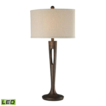 ELK SIGNATURE D2426-LED Martcliff 35'' High 1-Light Table Lamp - Burnished Bronze