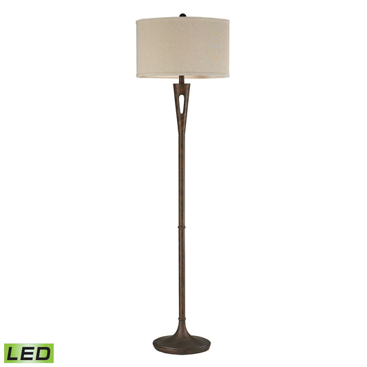 ELK SIGNATURE D2427-LED Martcliff 65'' High 1-Light Floor Lamp - Burnished Bronze