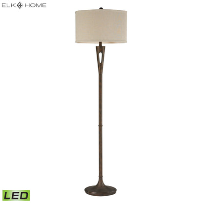 ELK SIGNATURE D2427-LED Martcliff 65'' High 1-Light Floor Lamp - Burnished Bronze