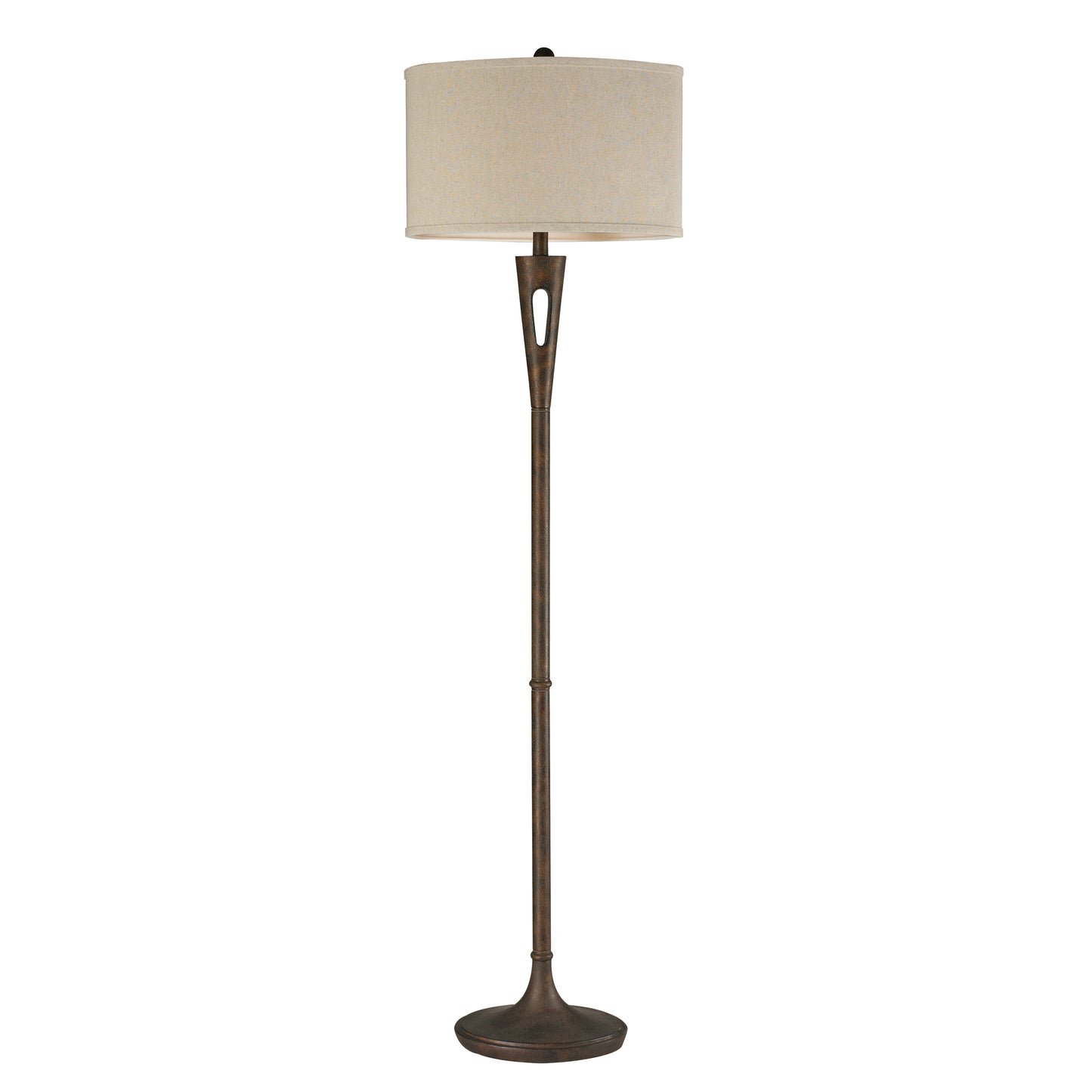 ELK SIGNATURE D2427 Martcliff 65'' High 1-Light Floor Lamp - Burnished Bronze