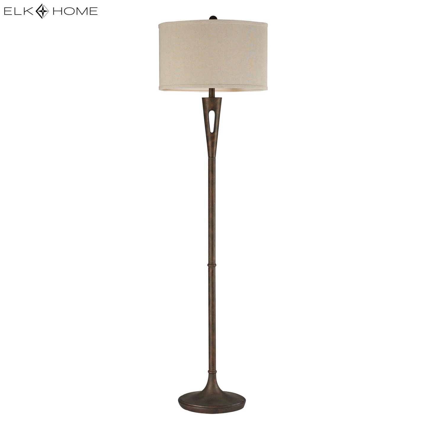 ELK SIGNATURE D2427 Martcliff 65'' High 1-Light Floor Lamp - Burnished Bronze