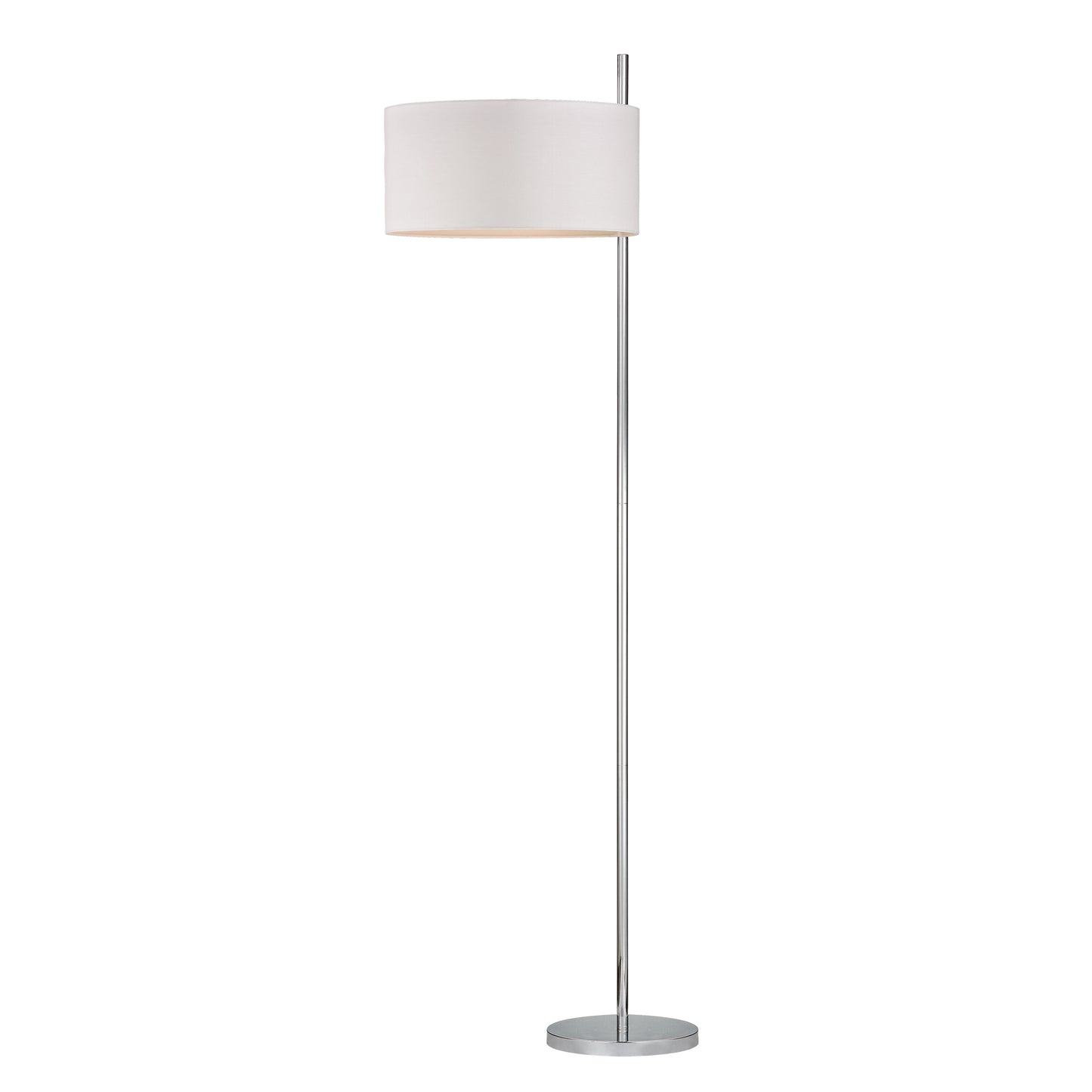 ELK STUDIO D2473 Attwood 64'' High 1-Light Floor Lamp - Polished Nickel